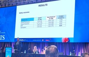 Aspiration thrombectomy produces notably lower sICH and vasospasm rates versus stent retrievers in MeVO stroke