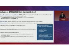 MMAe reduces poor clinical outcomes or need for surgery twofold in mildly symptomatic cSDH patients