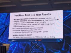 Long-term data support durability of River stent in IIH treatment